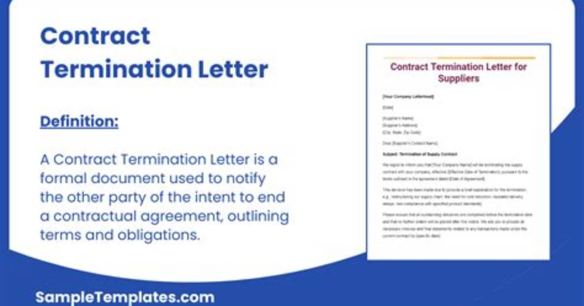 Should I Sign Termination Papers?