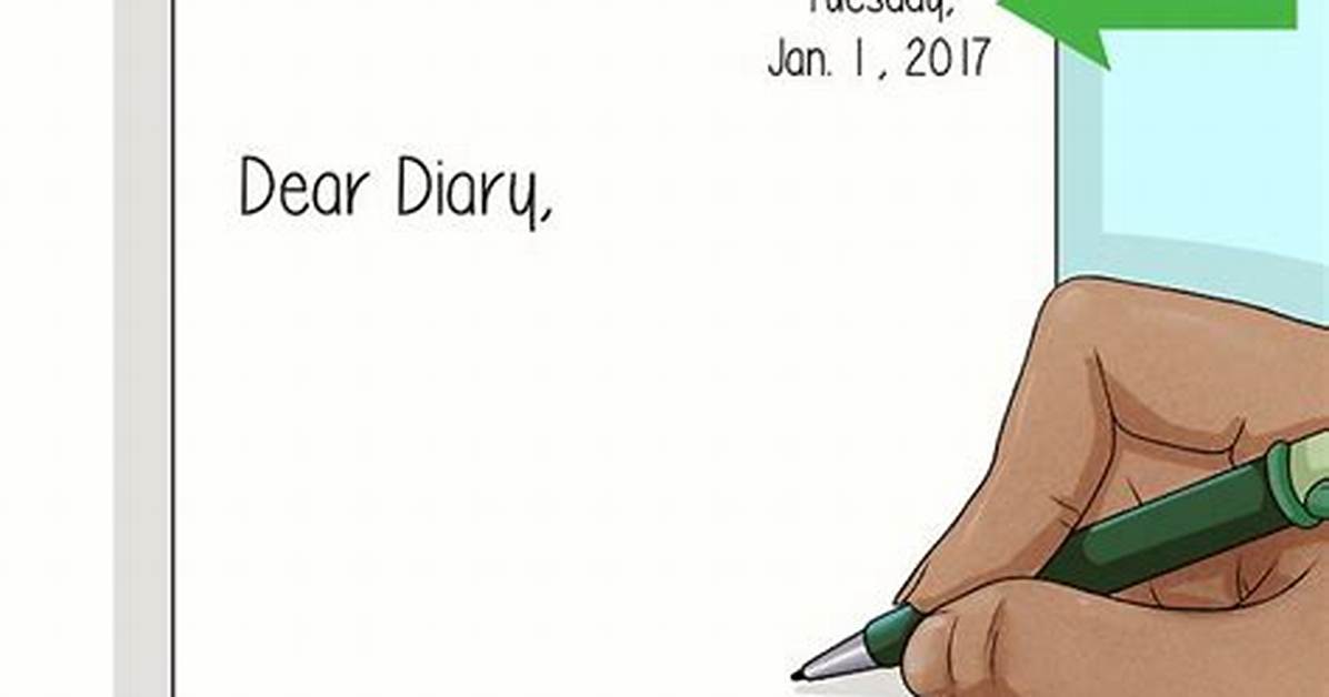 Should I Start a Diary?