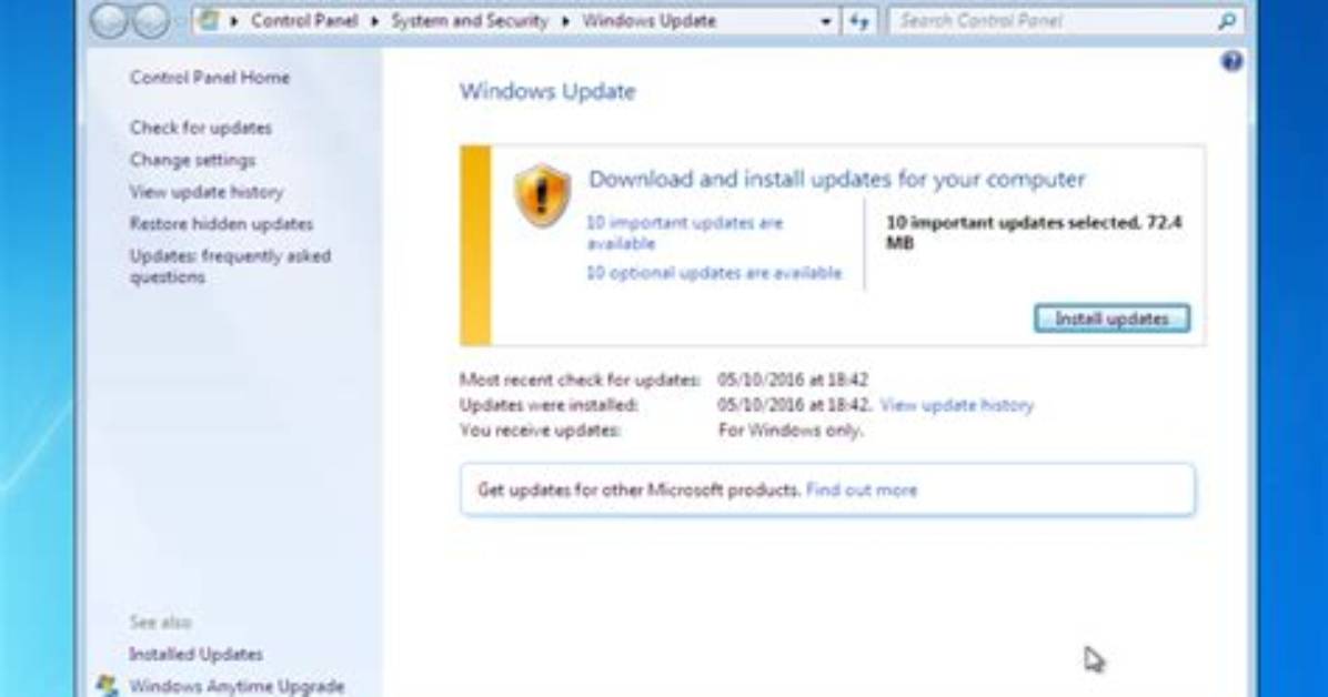 Should I Update Windows 7?