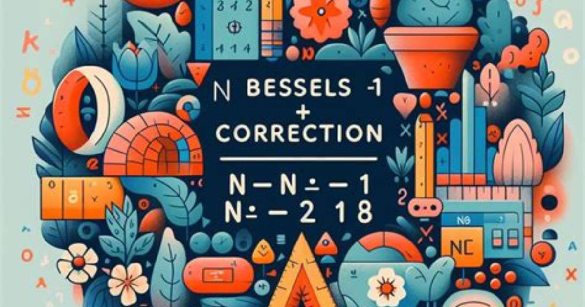 Should I Use Bessel's Correction?