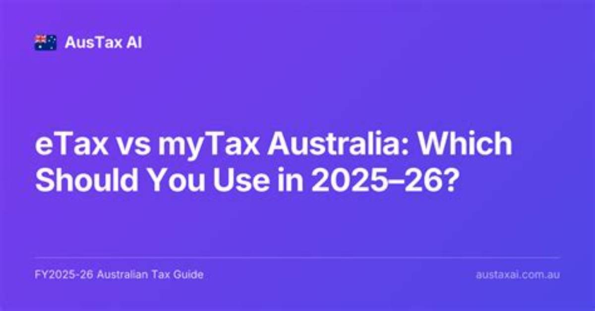 Should I Use Etax?