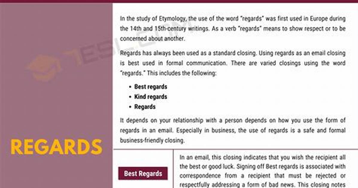 Should I Use Regards or Sincerely?