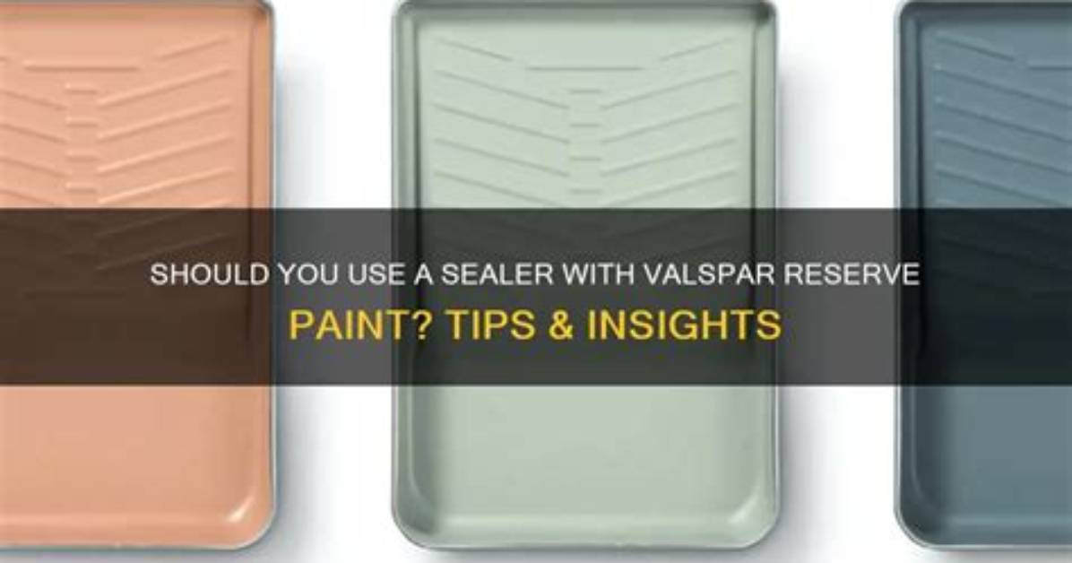 Should I Use Sealer Before Paint?