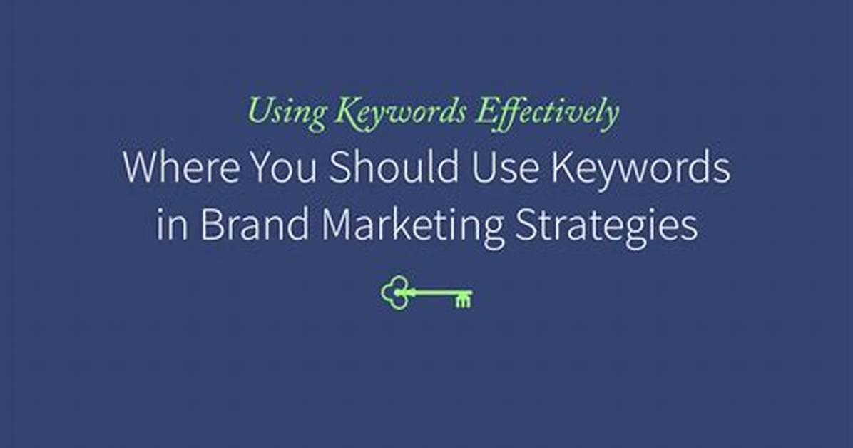 Should I Use the Same Keywords on Every Page?