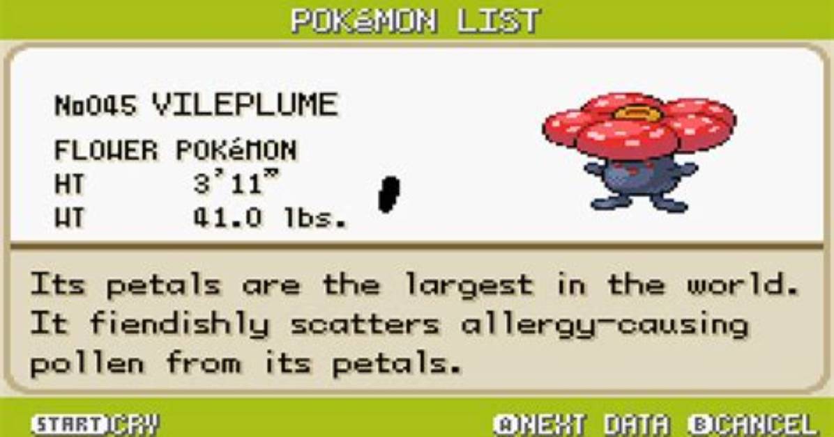 Should I Use Vileplume?