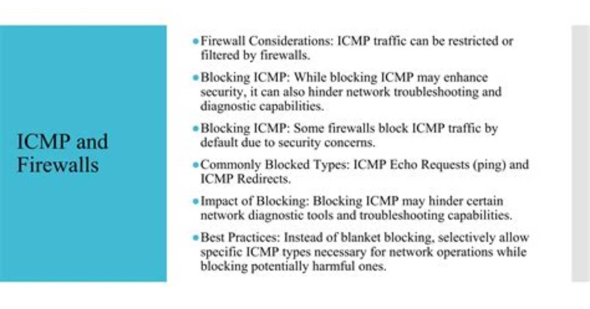 Should Icmp Be Blocked?