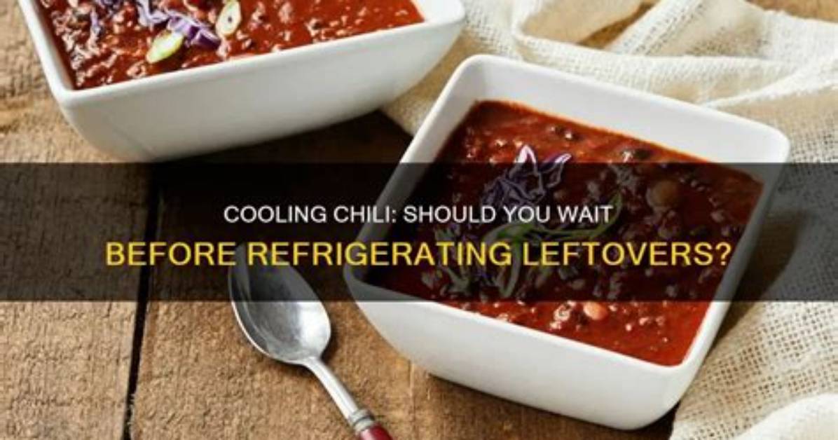 Should Leftovers Cool Before Refrigerating?