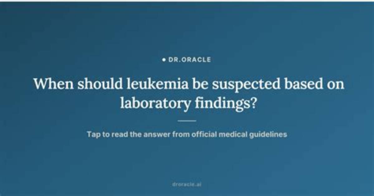 Should Leukemia Be Capitalized?