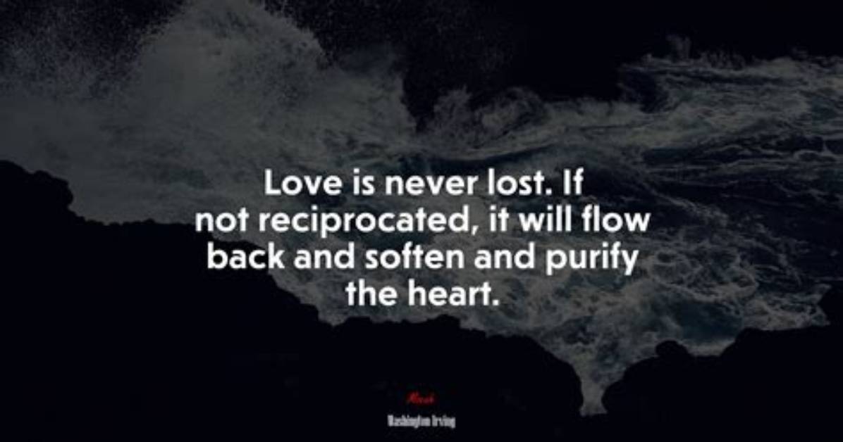 Should Love Be Reciprocated?