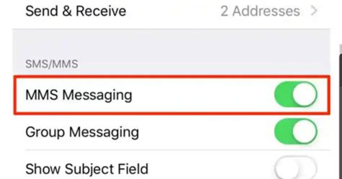 Should Mms Messaging Be on or off on Iphone?