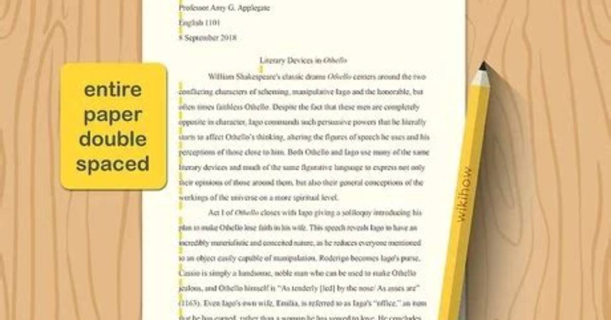 Should Novels Be Double Spaced?