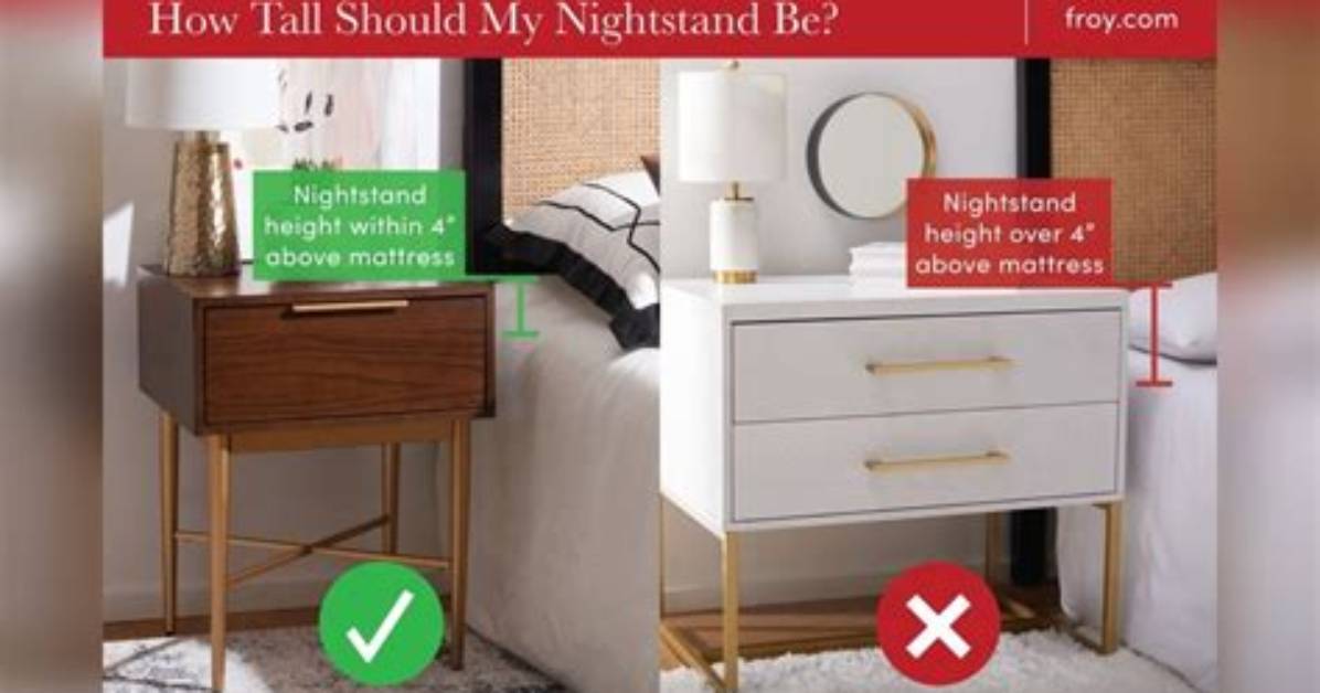 Should Side Table Be Same Height as Couch?