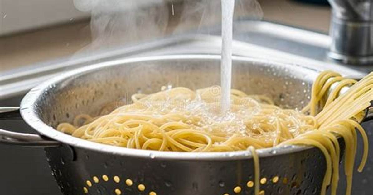 Should Spaghetti Be Rinsed?