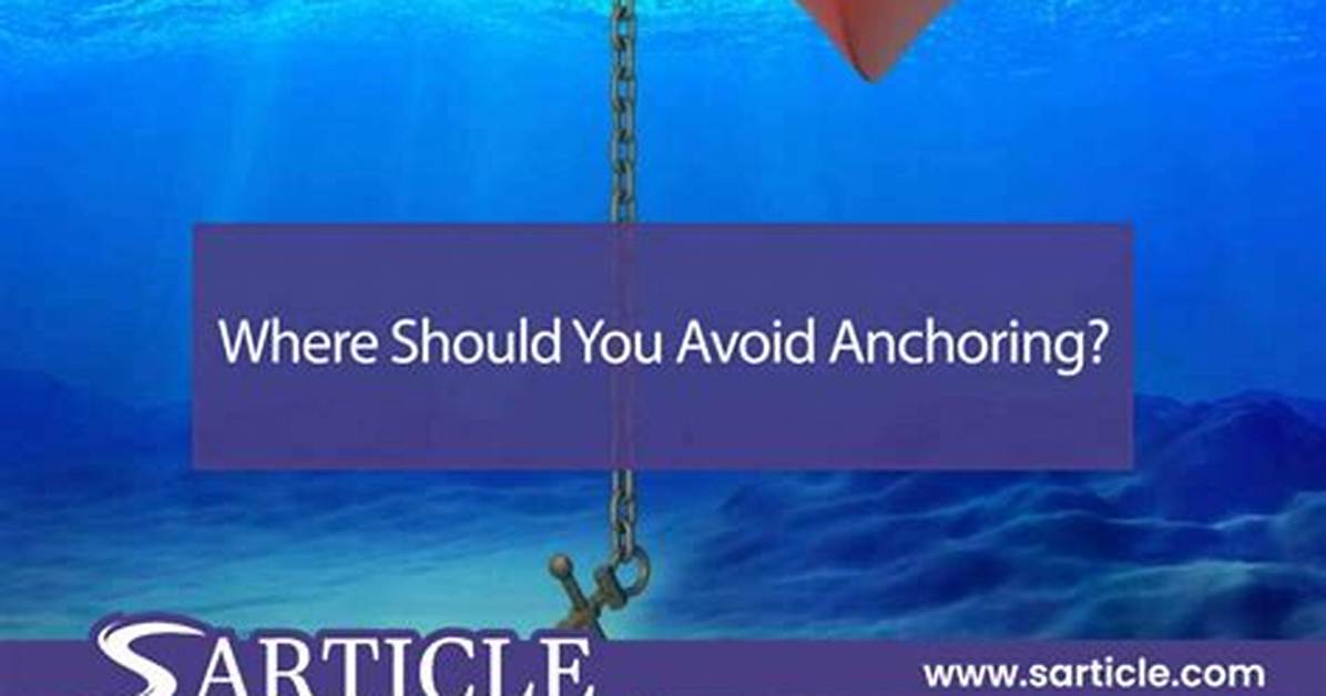Should You Avoid Anchoring?