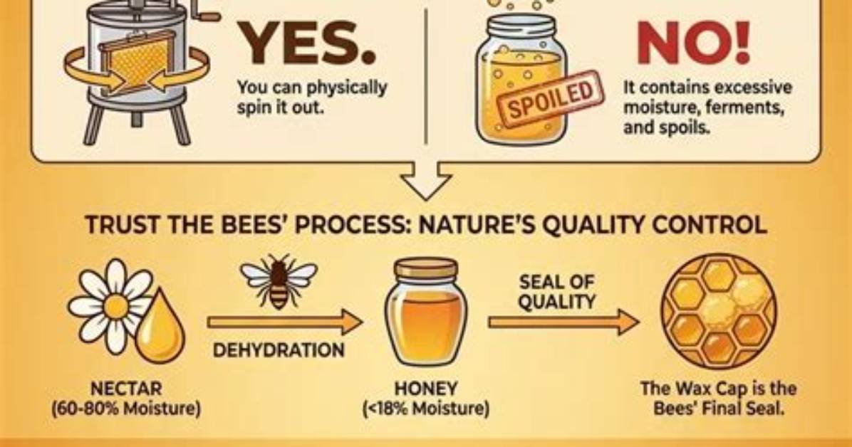 Should You Extract Uncapped Honey?
