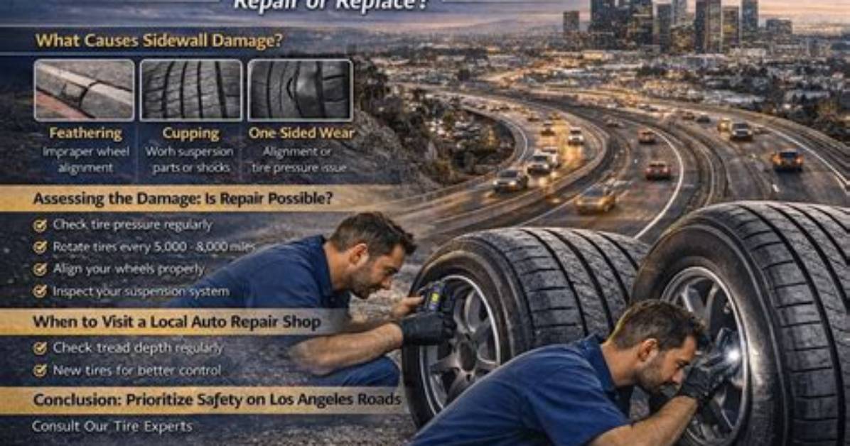 Should You Replace a Tire with Sidewall Damage?