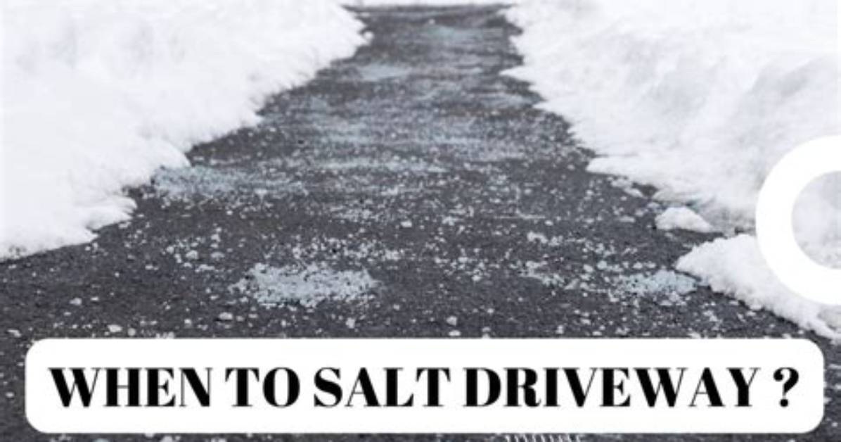 Should You Salt While Snowing
