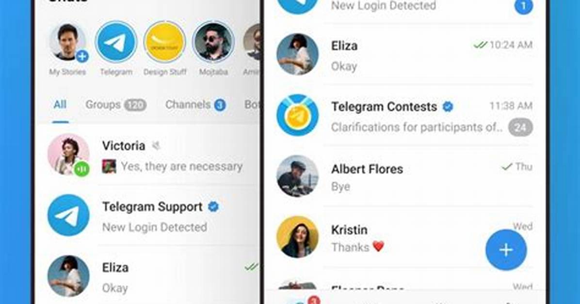 Show Specific User Page in Telegram