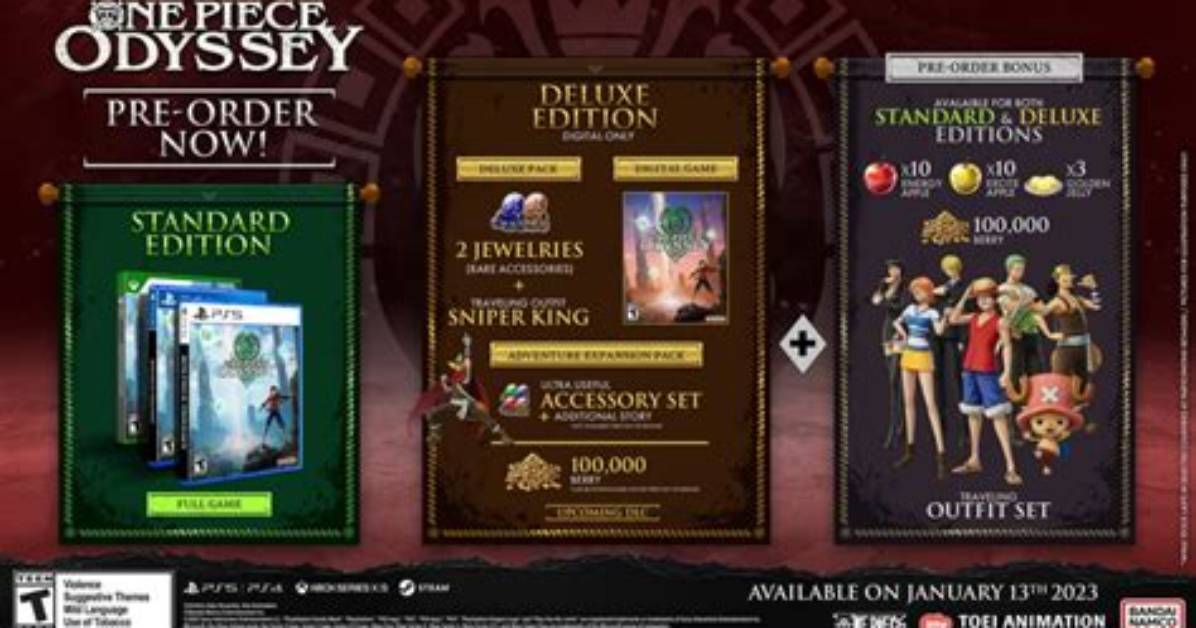 Side Stories, One Piece Odyssey Points of Interest