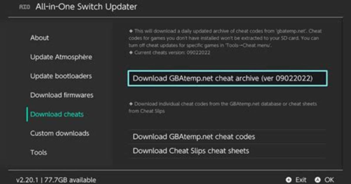 Sigpatch-Updater Switch - Gamebrew