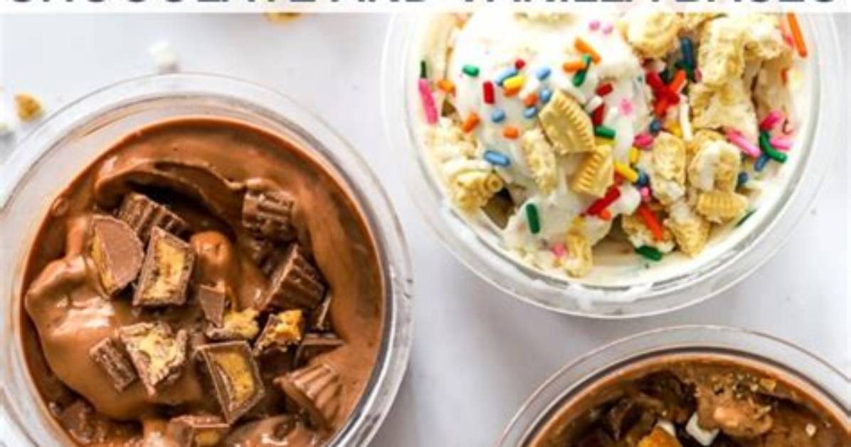 Simple Protein Ice Cream 3 Ways