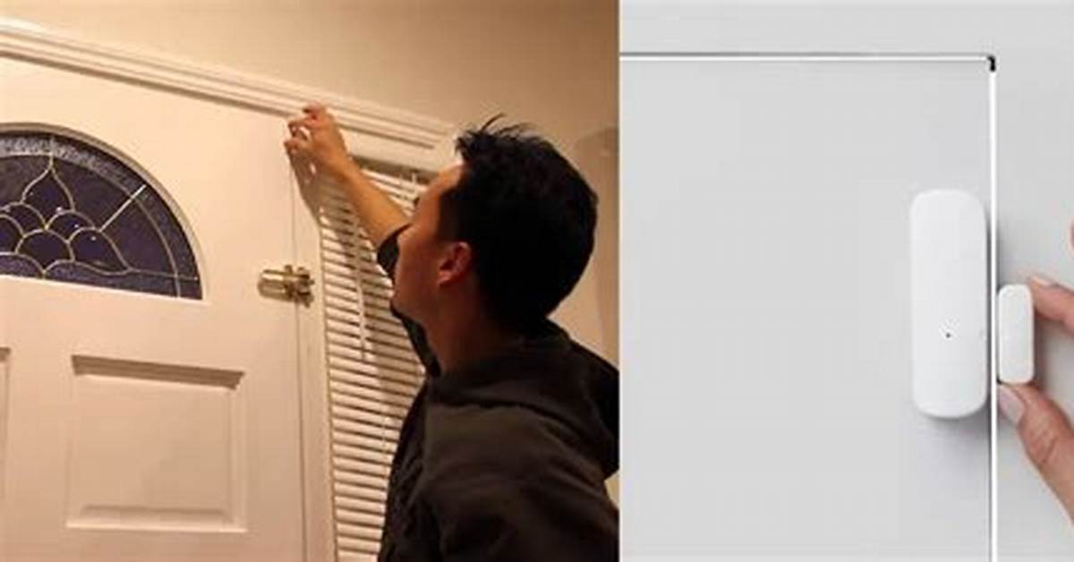 Simplisafe Install Entry Sensor