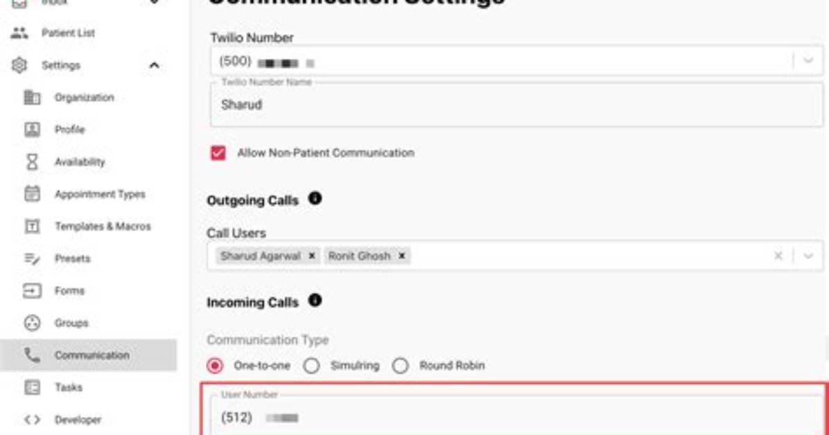 Simulring with Voicemails
