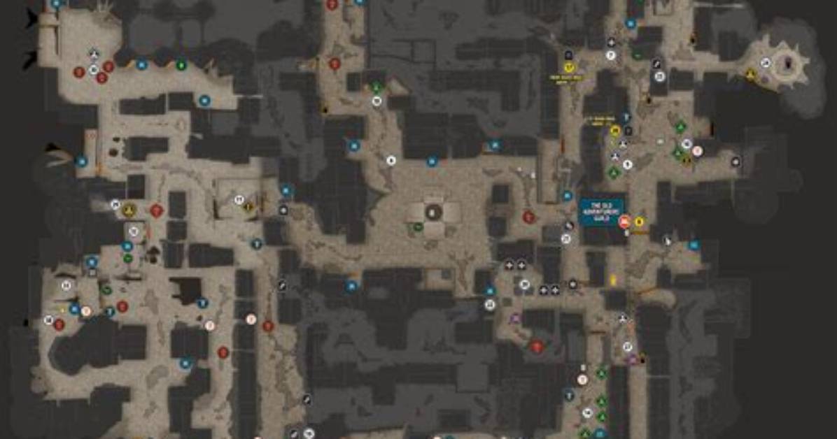 Skara Brae Below Map | Game-Maps. Com
