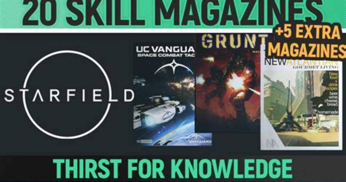 Skill Magazines, Starfield Points of Interest