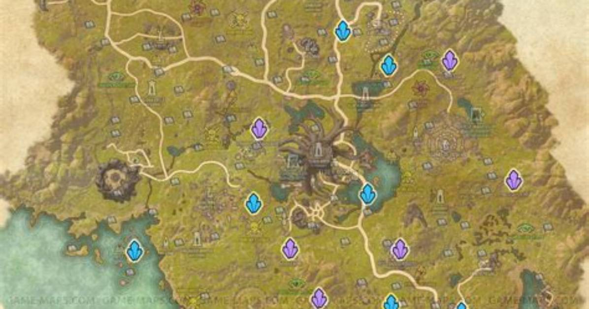Skyshards in the Elder Scrolls Online (Eso)
