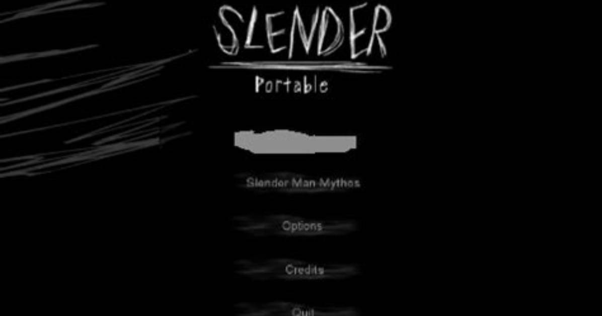 Slender Psp - Gamebrew