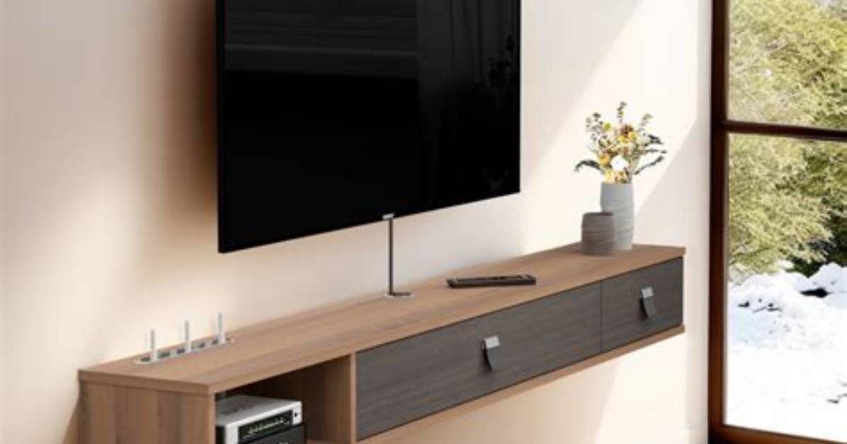 Slim Wall Mounted Tv Stand