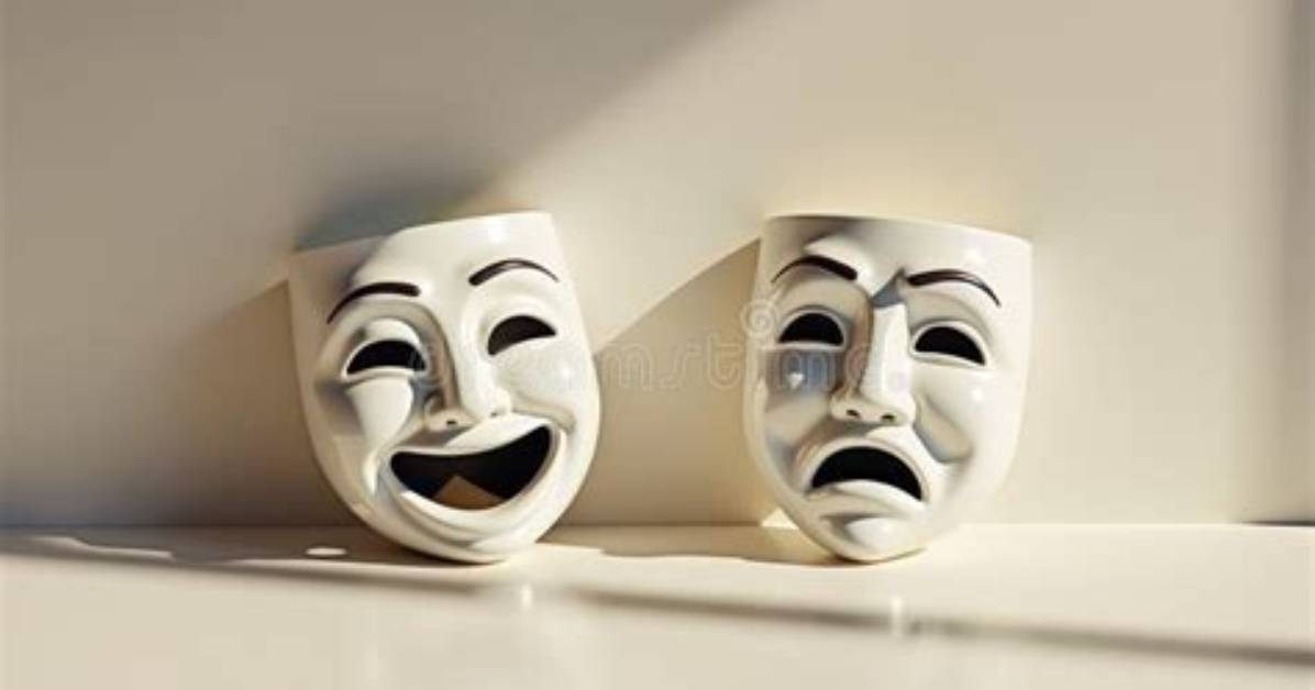 Smiling and Frowning Mask