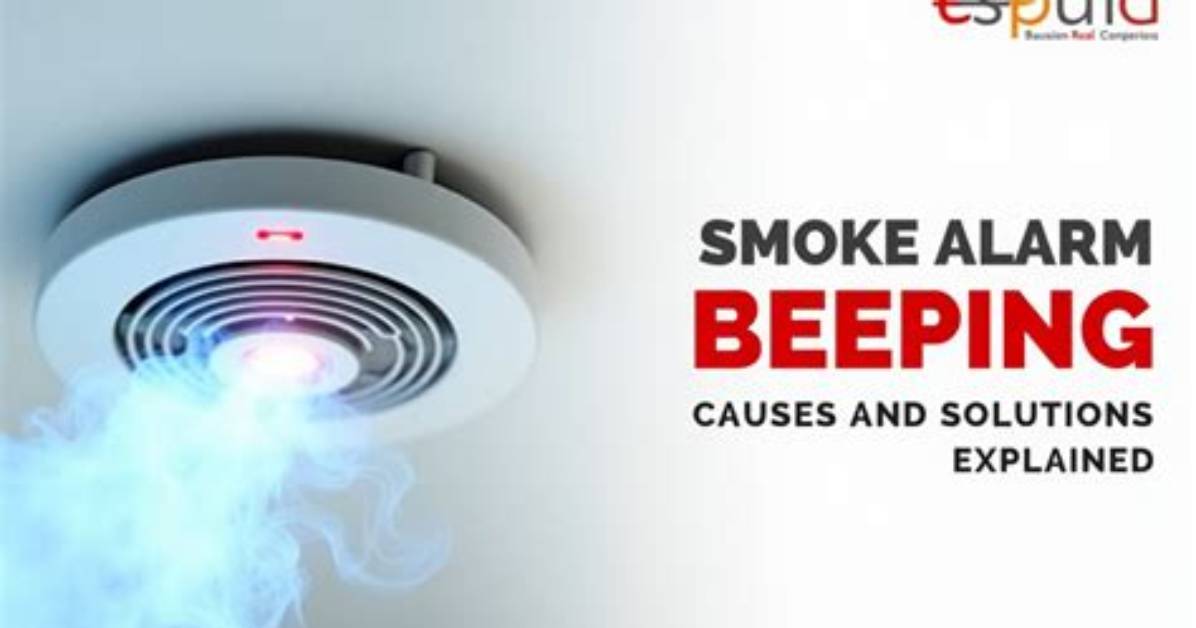 Smoke Alarm Beeping Every Minute