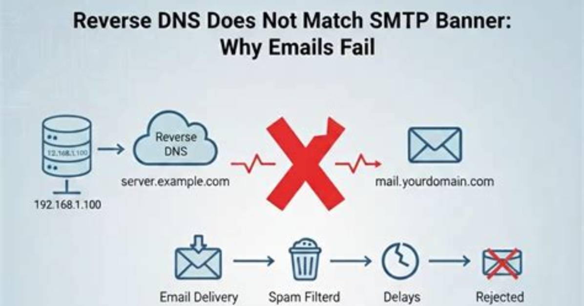 Smtp Reverse Dns Mismatch Issue [Closed]