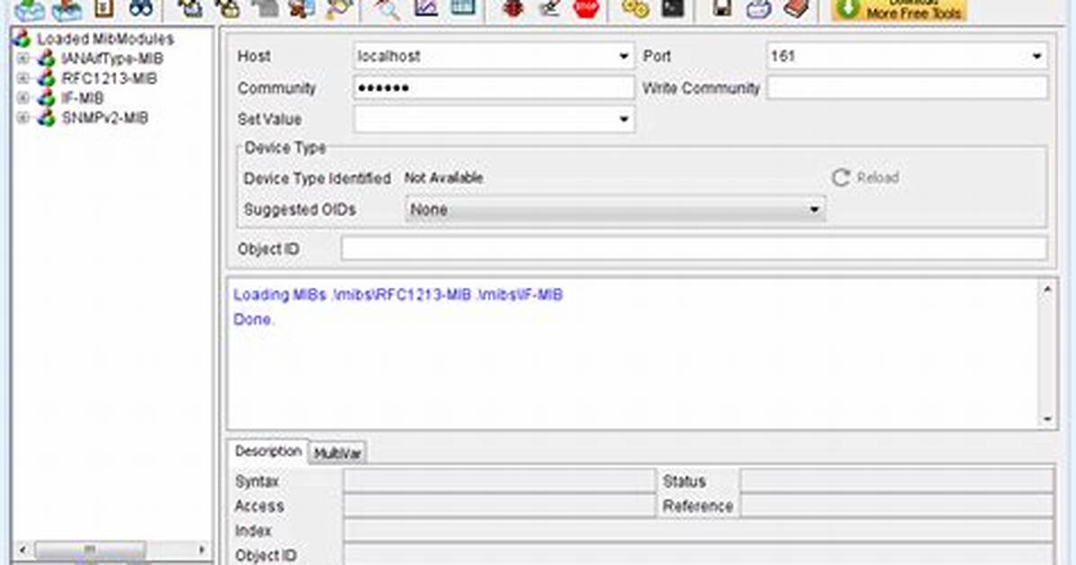 Snmp Mib Browser - Documentation for Bmc Defender Plug-Ins and Adapters