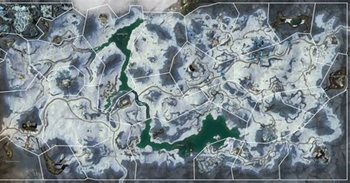 Snowden Drifts Map Guild Wars 2