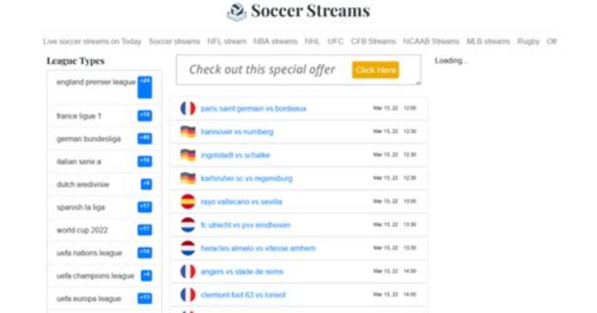 Soccerstreams100. Net Login Safely, Analysis & Comments