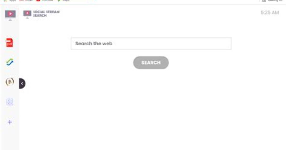 Socialstreamsearch Browser Hijacker Removal Instructions