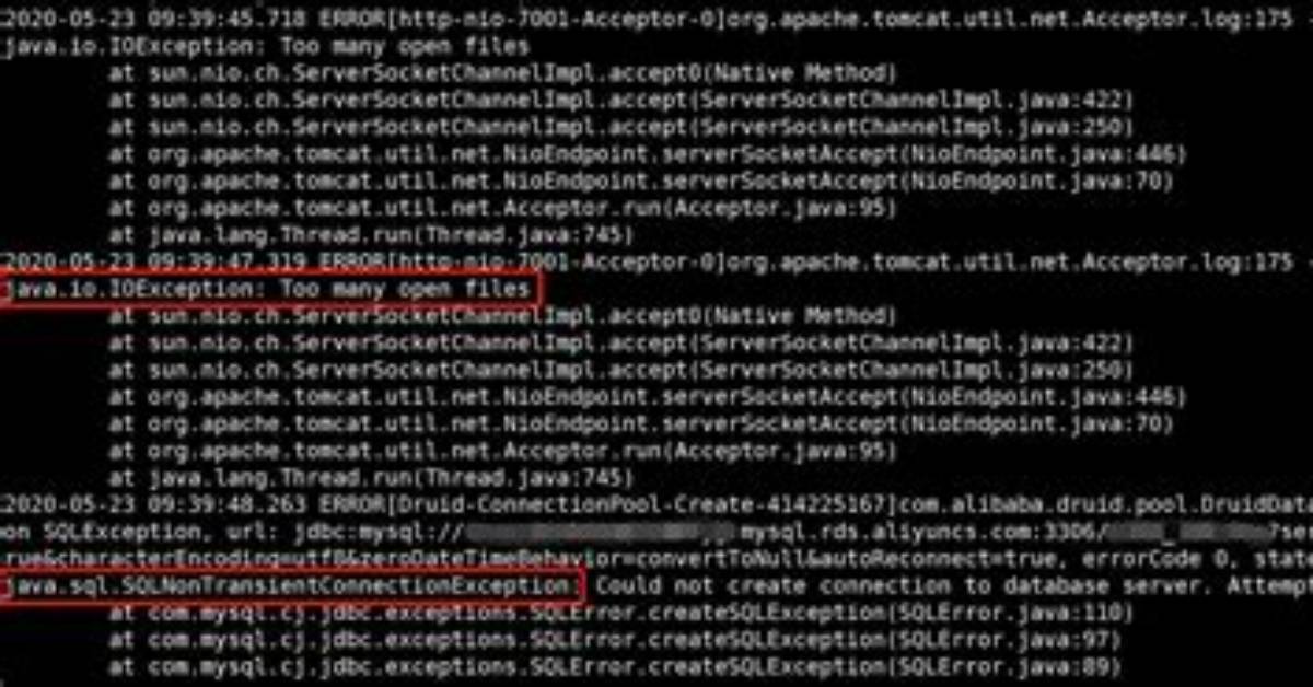 Socket Accept - "Too Many Open Files"