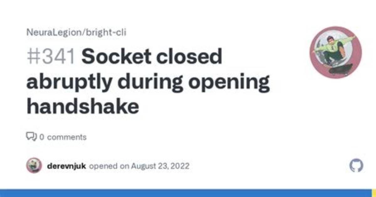 Socket Closed Abruptly During Opening Handshake While Trying to Connect to Rabbitmq