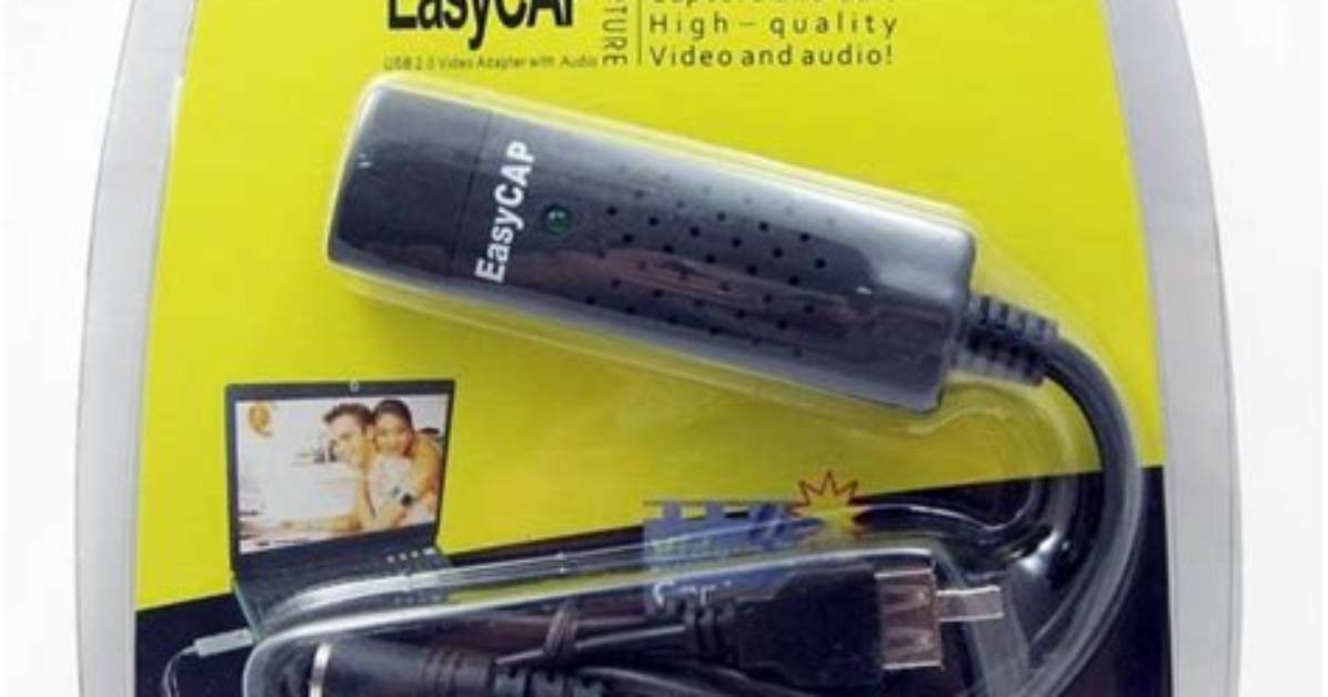 Software for Using Easycap Usb Video Capture Device