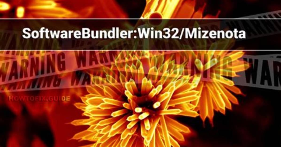 Softwarebundler: Win32/Mizenota — Virus Removal Guide
