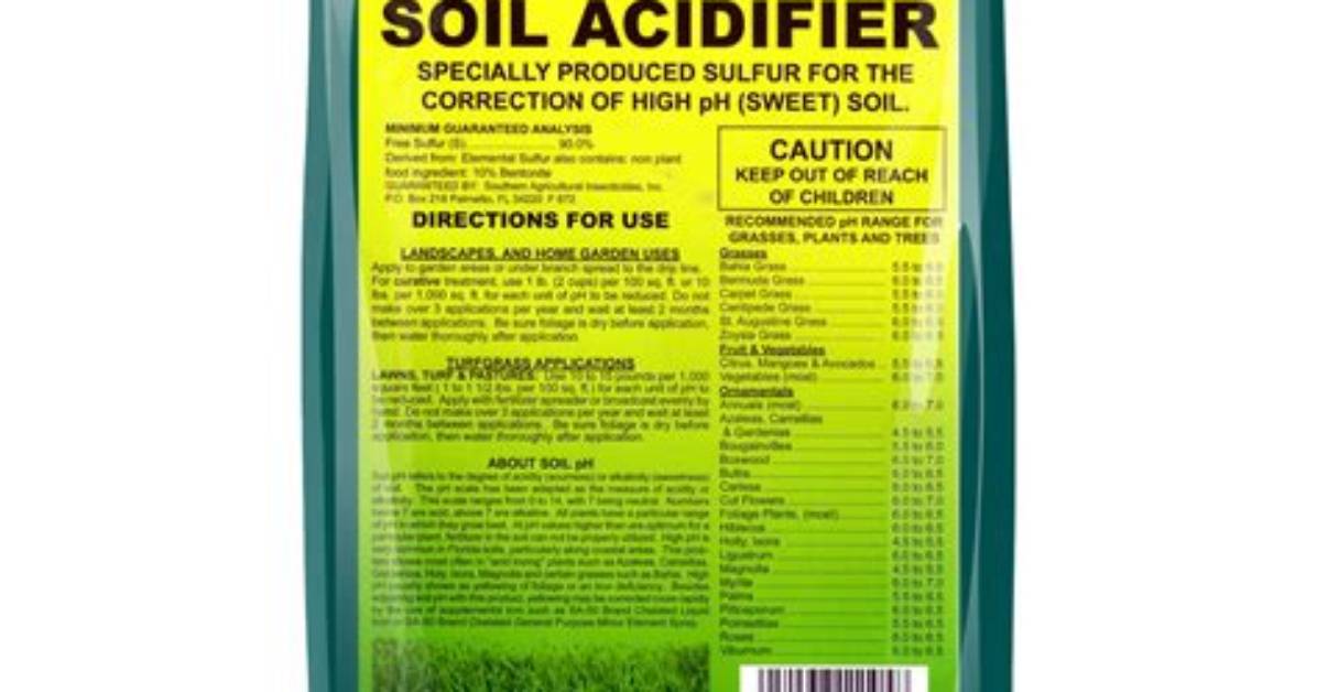 Soil Acidifier
