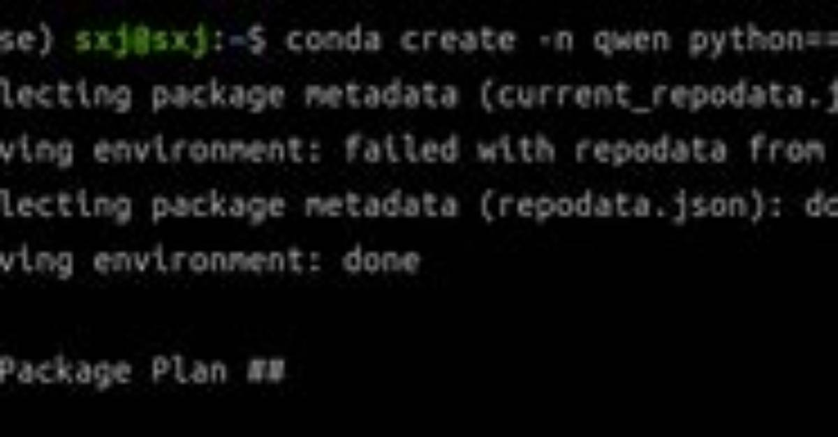 Solving Environment: Failed with Current_Repodata. Json, Will Retry with Next Repodata Source. Conda Fails to Create a New Env