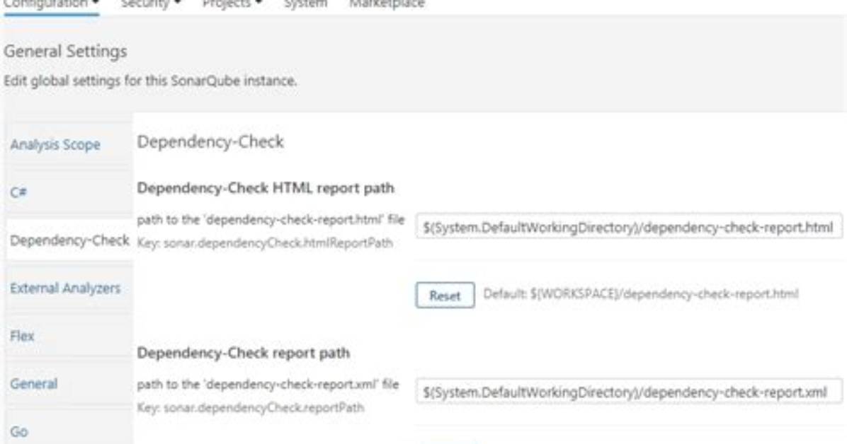 Sonarqube Dependency-Check Plugin