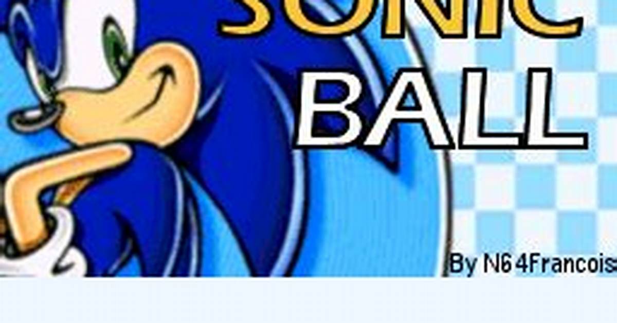 Sonic Ball - Gamebrew