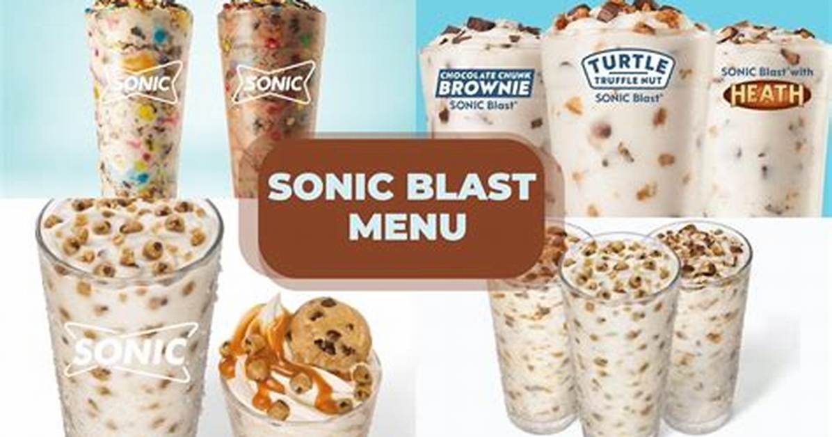 Sonic Blast Menu