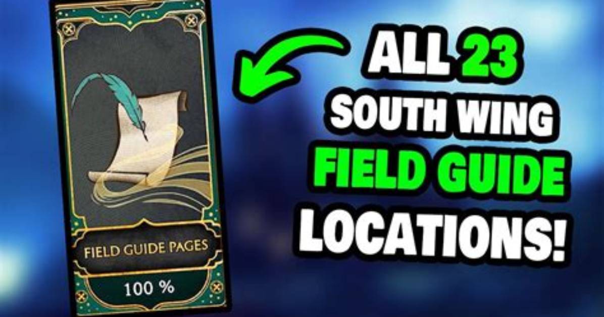 South Wing Field Guide Pages