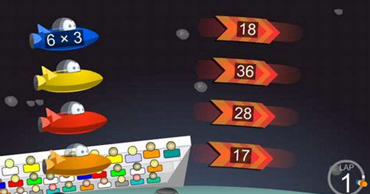 Space Race Multiplication